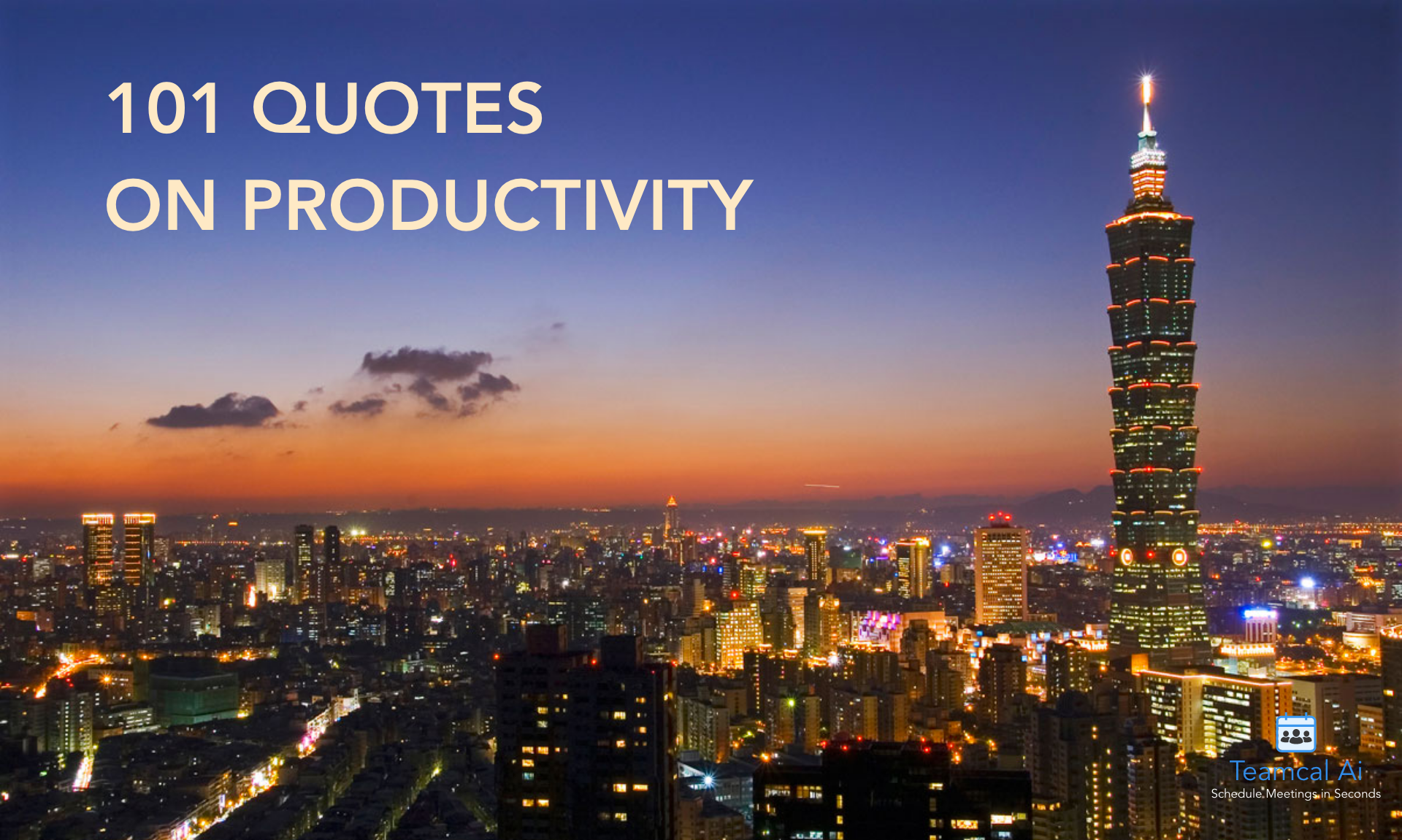 image of 101 Quotes on Productivity